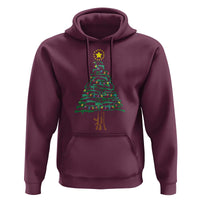Christmas Gun Hoodie Xmas Tree 2nd Amendment Star