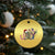 Xmas Veterans Christmas Ornament Joy Candy Cane American Flag - Wonder Print Shop