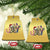 Xmas Veterans Christmas Ornament Joy Candy Cane American Flag - Wonder Print Shop
