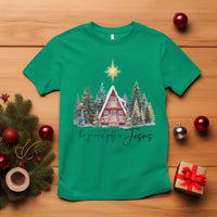 Christian Christmas T Shirt The Greatest Gift Is Jesus Star Of Bethlehem - Wonder Print Shop