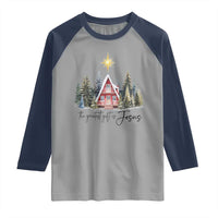 Christian Christmas Raglan Shirt The Greatest Gift Is Jesus Star Of Bethlehem - Wonder Print Shop
