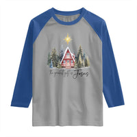 Christian Christmas Raglan Shirt The Greatest Gift Is Jesus Star Of Bethlehem - Wonder Print Shop