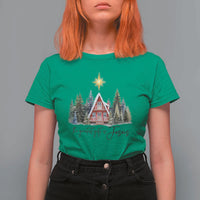 Christian Christmas T Shirt For Women The Greatest Gift Is Jesus Star Of Bethlehem - Wonder Print Shop