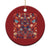 Norwegian Xmas Scandinavian Yule Xmas Tree Folk Art Winter Solstice Christmas Ornament - Wonder Print Shop