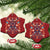 Norwegian Xmas Scandinavian Yule Xmas Tree Folk Art Winter Solstice Christmas Ornament - Wonder Print Shop