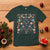 Norwegian Christmas Scandinavian Yule Xmas Tree Folk Art Winter Solstice T Shirt - Wonder Print Shop