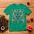 Norwegian Christmas Scandinavian Yule Xmas Tree Folk Art Winter Solstice T Shirt - Wonder Print Shop