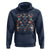 Norwegian Christmas Scandinavian Yule Xmas Tree Folk Art Winter Solstice Hoodie