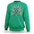 Norwegian Christmas Scandinavian Yule Xmas Tree Folk Art Winter Solstice Sweatshirt - Wonder Print Shop