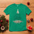 Funny Christmas Christian Faith T Shirt Joy To The World The Savior Is Born Xmas Tree - Wonder Print Shop