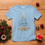 Funny Christmas Christian Faith T Shirt Joy To The World The Savior Is Born Xmas Tree - Wonder Print Shop