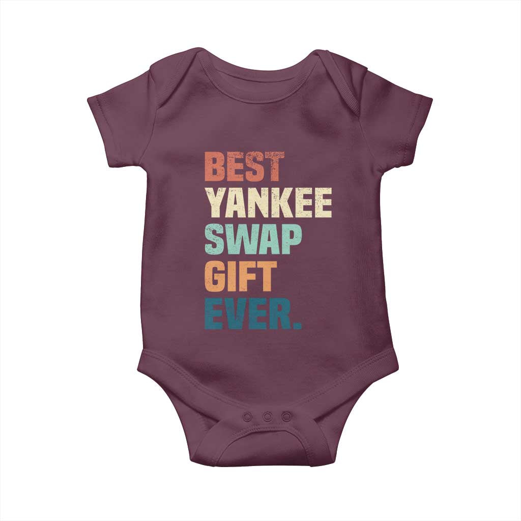 Funny Best Yankee Swap Gift Ever Baby Onesie Christmas Gift Exchange Game - Wonder Print Shop