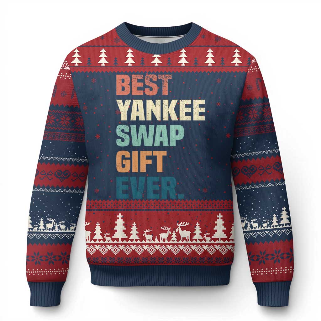 Funny Best Yankee Swap Gift Ever Ugly Christmas Sweater Xmas Gift Exchange Game - Wonder Print Shop