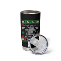 Funny Oh Shit I Picked The Wrong White Elephant Gift Tumbler Cup Christmas Gift Exchange - Wonder Print Shop