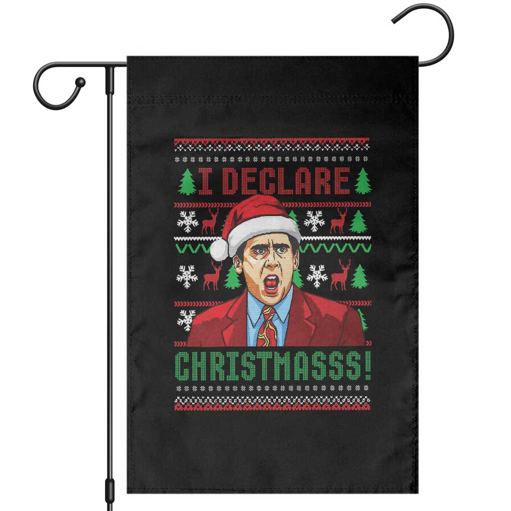 Funny I Declare Christmas Garden Flag Funny Christmas Office Holiday Meme - Wonder Print Shop