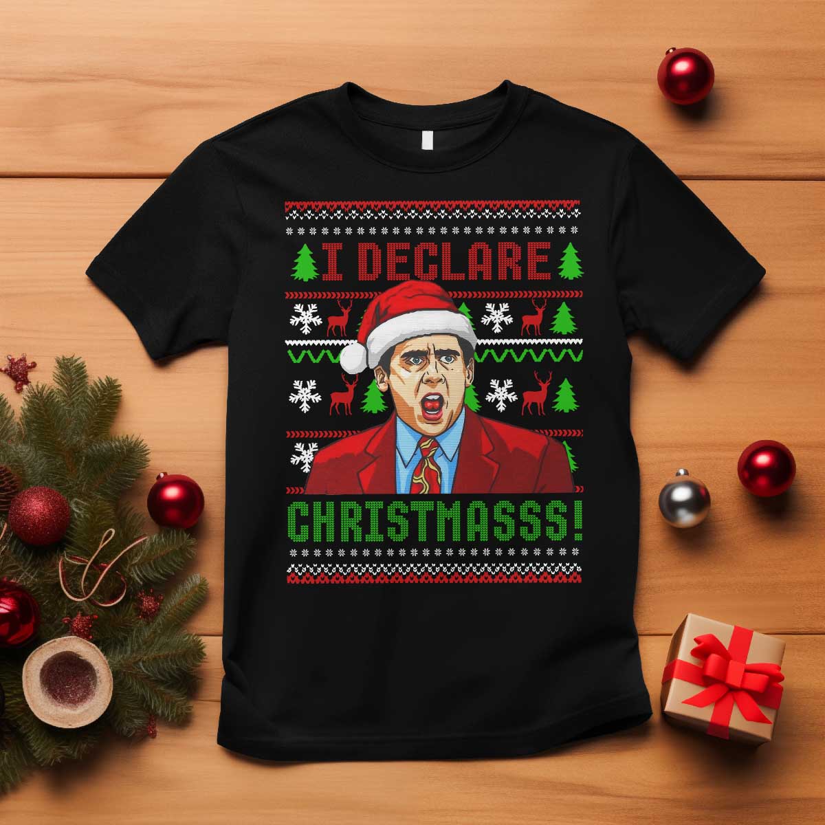 Funny I Declare Christmas T Shirt Funny Christmas Office Holiday Meme - Wonder Print Shop