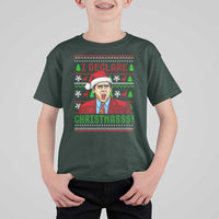 Funny I Declare Christmas T Shirt For Kid Funny Christmas Office Holiday Meme - Wonder Print Shop
