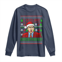 Funny I Declare Christmas Long Sleeve Shirt Funny Christmas Office Holiday Meme - Wonder Print Shop
