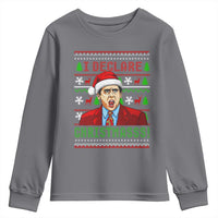 Funny I Declare Christmas Youth Sweatshirt Funny Christmas Office Holiday Meme - Wonder Print Shop