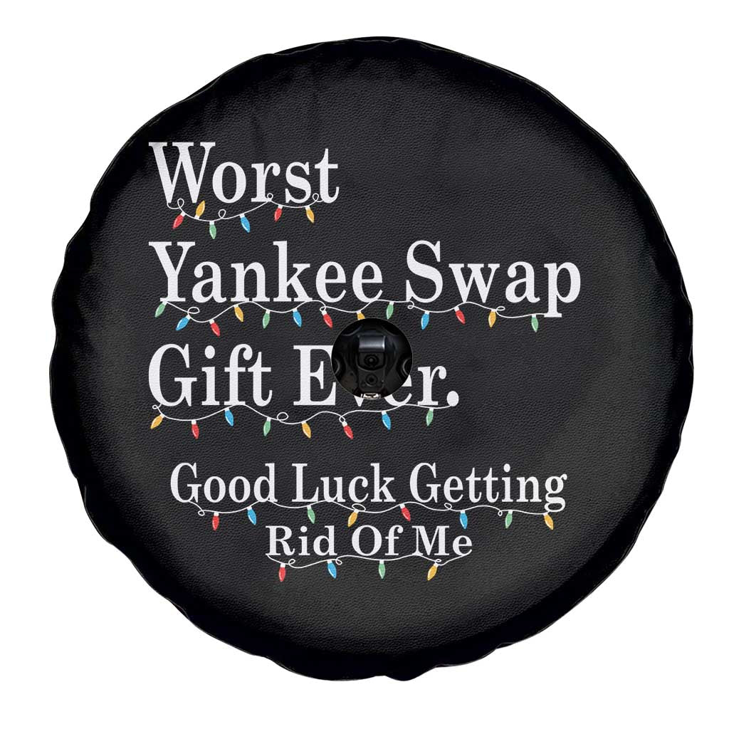 Worst Yankee Swap Gift Ever Good Luck Getting Rid Of Me Spare Tire Cover Christmas Gift Exchange - Wonder Print Shop