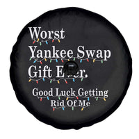 Worst Yankee Swap Gift Ever Good Luck Getting Rid Of Me Spare Tire Cover Christmas Gift Exchange - Wonder Print Shop