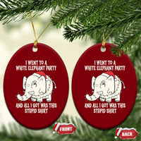 Funny I Went To A White Elephant Party And All I Got Was This Stupid Ceramic Ornament - Wonder Print Shop