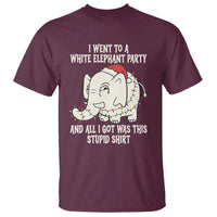Funny I Went To A White Elephant Party And All I Got Was This Stupid T Shirt - Wonder Print Shop