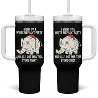 Funny I Went To A White Elephant Party And All I Got Was This Stupid Tumbler With Handle - Wonder Print Shop