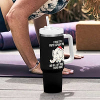 Funny I Went To A White Elephant Party And All I Got Was This Stupid Tumbler With Handle - Wonder Print Shop