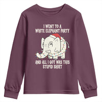 Funny I Went To A White Elephant Party And All I Got Was This Stupid Youth Sweatshirt - Wonder Print Shop