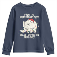Funny I Went To A White Elephant Party And All I Got Was This Stupid Youth Sweatshirt - Wonder Print Shop