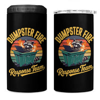 Funny Dumpster Fire Response Team 4 in 1 Can Cooler Tumbler Work Humor - Wonder Print Shop