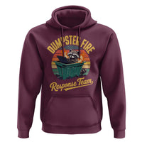 Funny Dumpster Fire Response Team Hoodie Work Humor - Wonder Print Shop