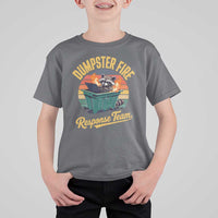 Funny Dumpster Fire Response Team T Shirt For Kid Work Humor - Wonder Print Shop