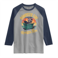 Funny Dumpster Fire Response Team Raglan Shirt Work Humor - Wonder Print Shop