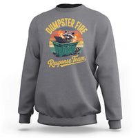 Funny Dumpster Fire Response Team Sweatshirt Work Humor - Wonder Print Shop