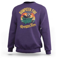 Funny Dumpster Fire Response Team Sweatshirt Work Humor - Wonder Print Shop