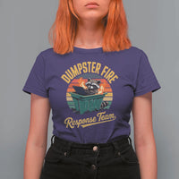 Funny Dumpster Fire Response Team T Shirt For Women Work Humor - Wonder Print Shop