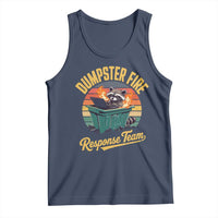 Funny Dumpster Fire Response Team Tank Top Work Humor - Wonder Print Shop