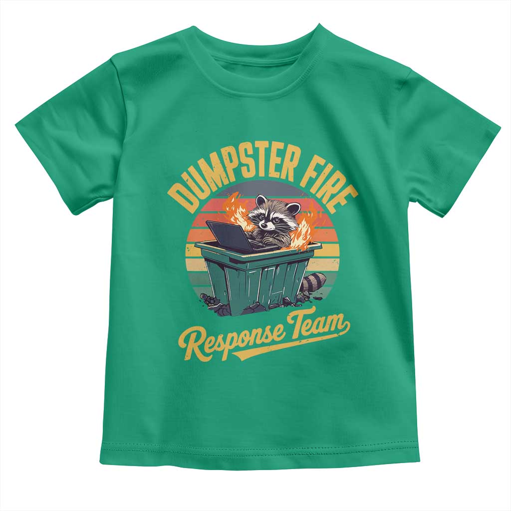 Funny Dumpster Fire Response Team Toddler T Shirt Work Humor - Wonder Print Shop