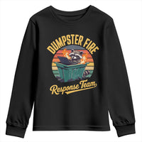 Funny Dumpster Fire Response Team Youth Sweatshirt Work Humor - Wonder Print Shop
