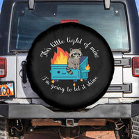 Funny Lil Dumpster Fire Racoon Spare Tire Cover This Little Light Of Mine I Am Going To Let It Shine - Wonder Print Shop