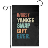 Funny Worst Yankee Swap Gift Ever Garden Flag Christmas Gift Exchange Game - Wonder Print Shop