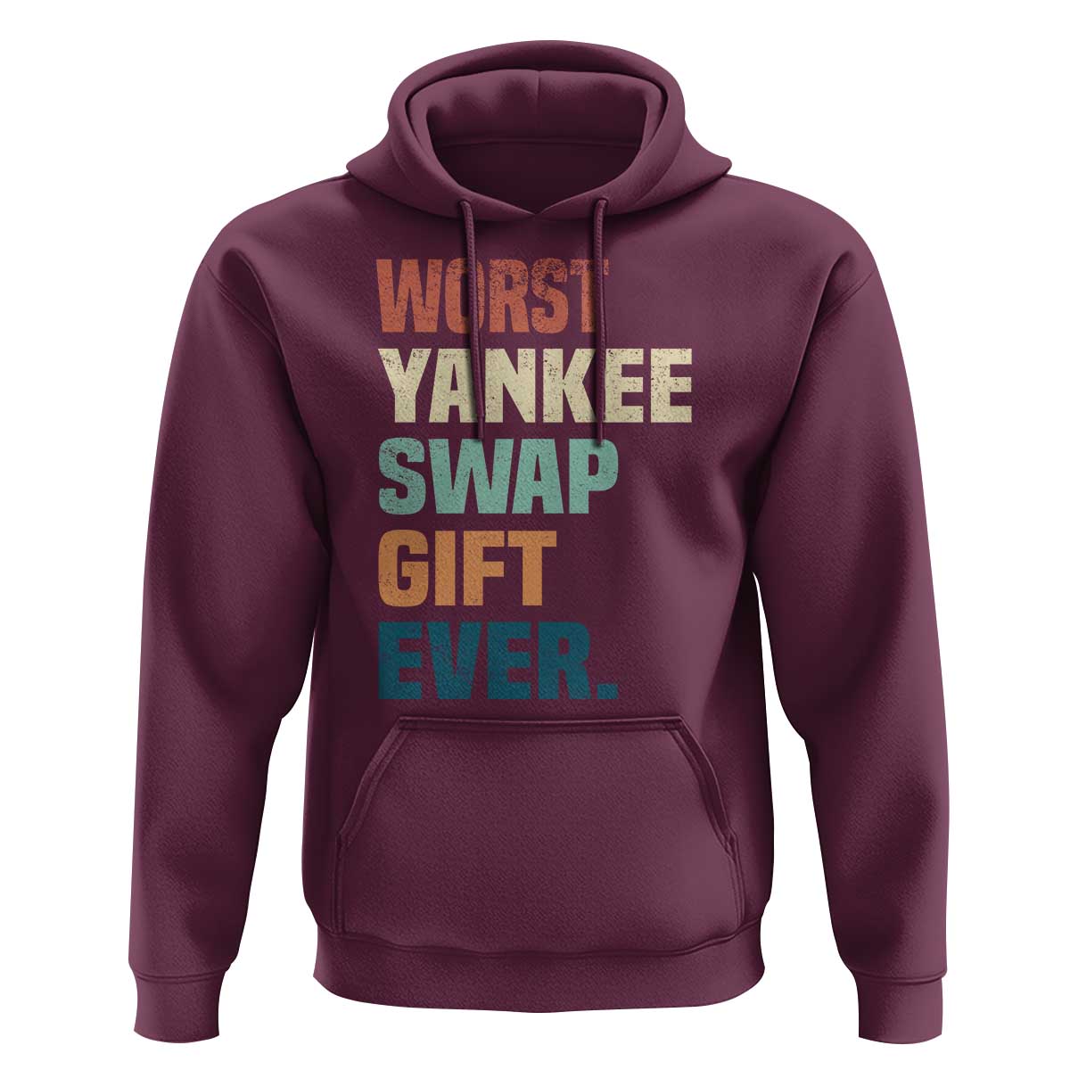 Funny Worst Yankee Swap Gift Ever Hoodie Christmas Gift Exchange Game - Wonder Print Shop
