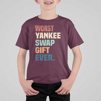 Funny Worst Yankee Swap Gift Ever T Shirt For Kid Christmas Gift Exchange Game - Wonder Print Shop