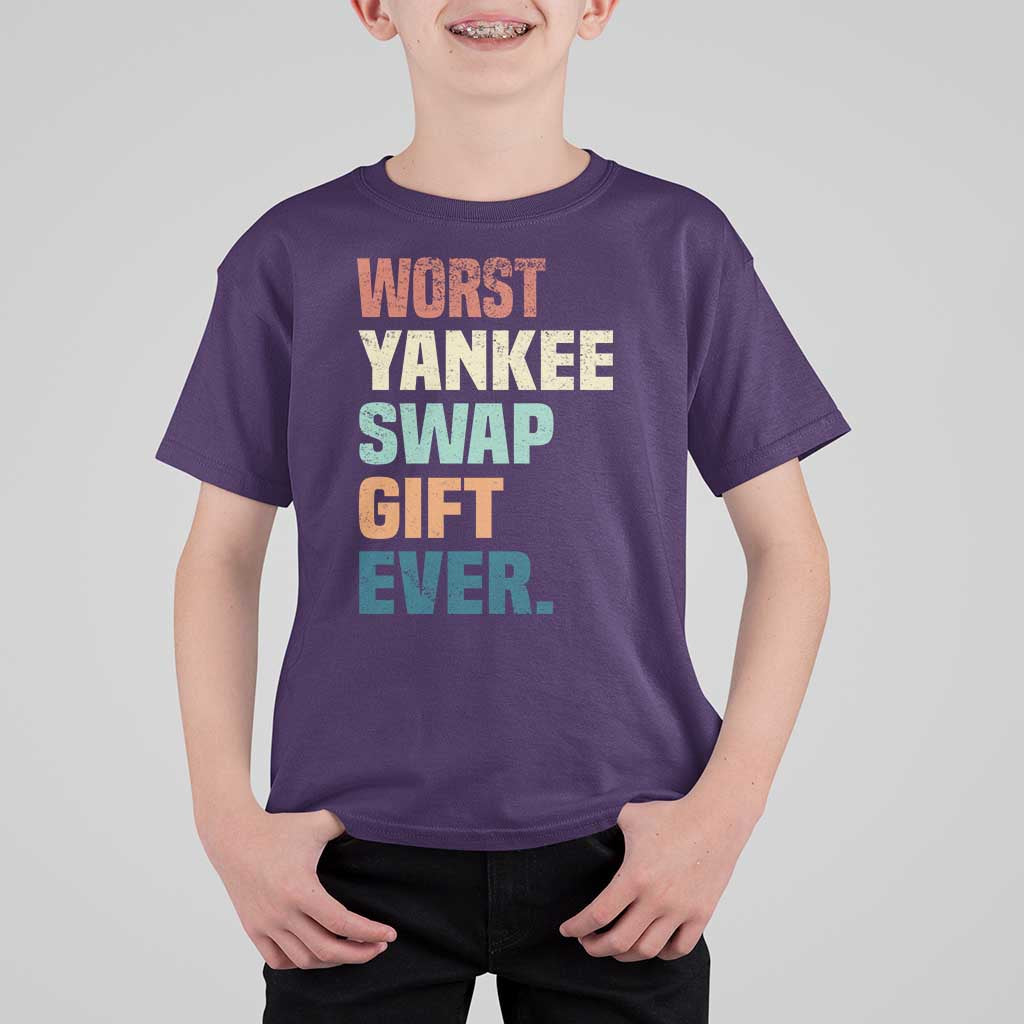 Funny Worst Yankee Swap Gift Ever T Shirt For Kid Christmas Gift Exchange Game - Wonder Print Shop