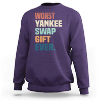 Funny Worst Yankee Swap Gift Ever Sweatshirt Christmas Gift Exchange Game - Wonder Print Shop