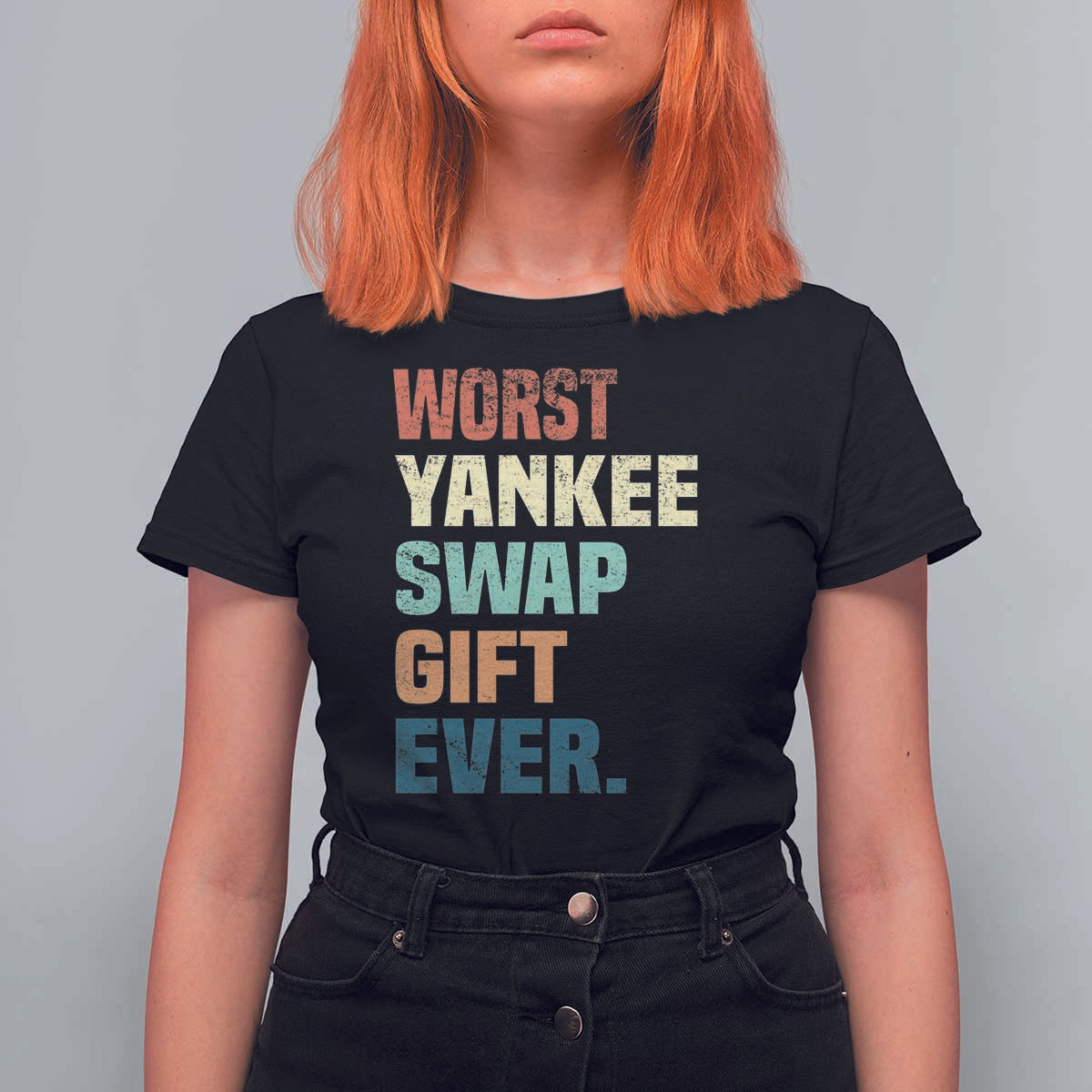 Funny Worst Yankee Swap Gift Ever T Shirt For Women Christmas Gift Exchange Game - Wonder Print Shop