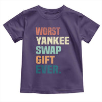 Funny Worst Yankee Swap Gift Ever Toddler T Shirt Christmas Gift Exchange Game - Wonder Print Shop