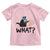Funny What Hanukkah Black Cat Toddler T Shirt